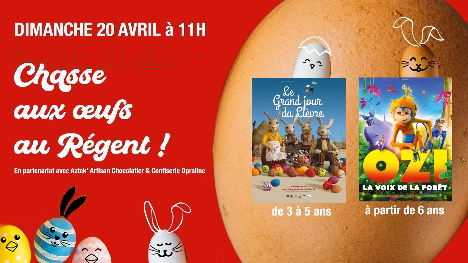 PÂQUES AU RÉGENT !