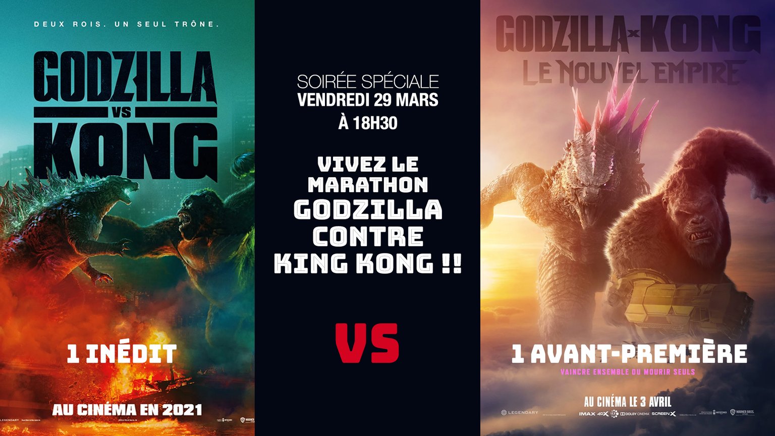 Marathon Godzilla x King Kong
