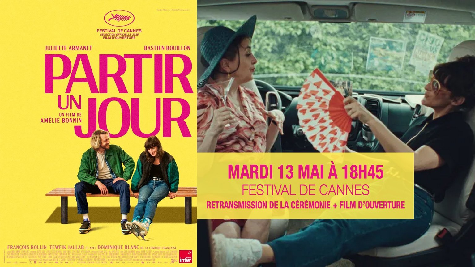 Vivez la cérémonie et le film d'ouverture en direct !