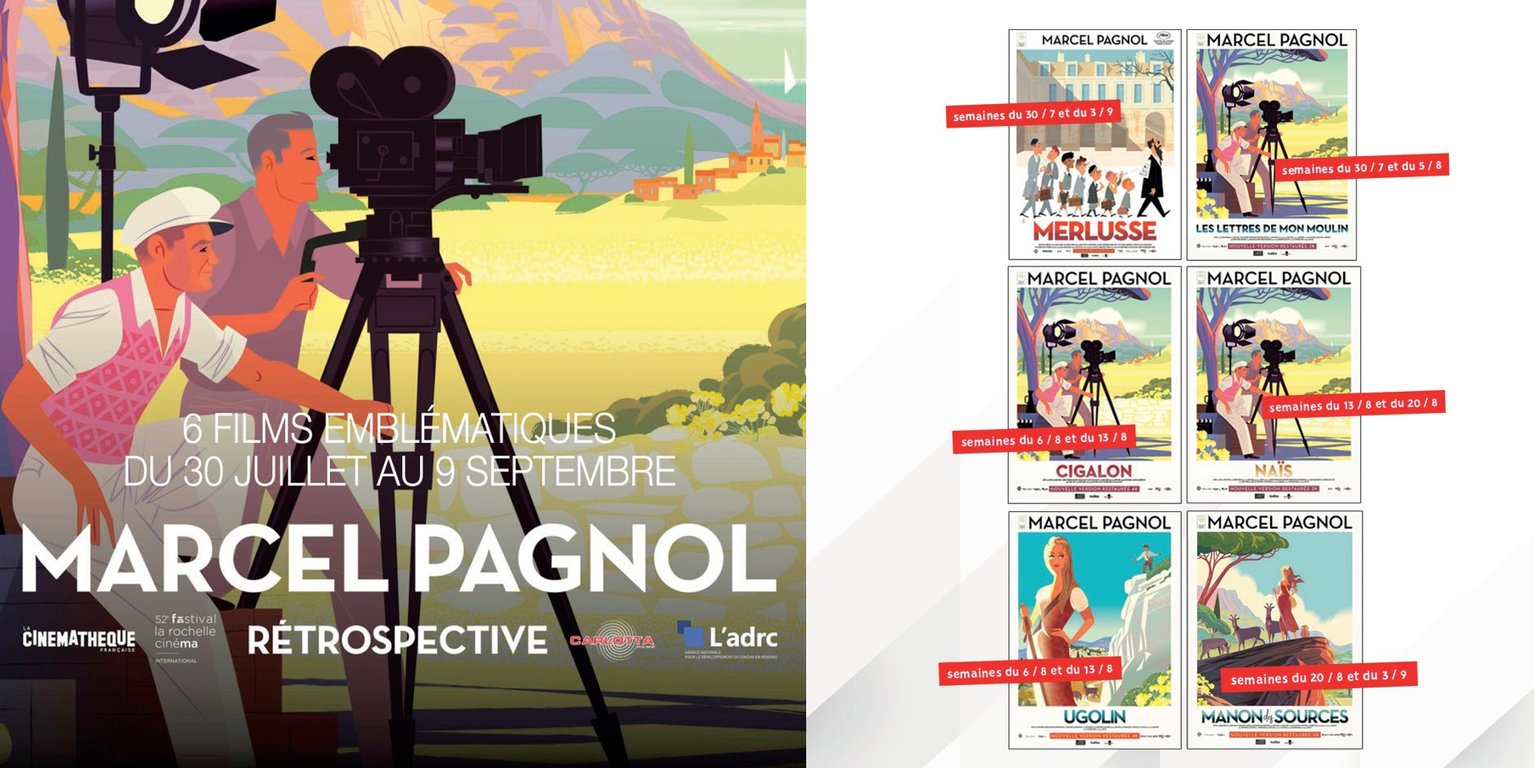 RETROSPECTIVE MARCEL PAGNOL // 2ème partie
