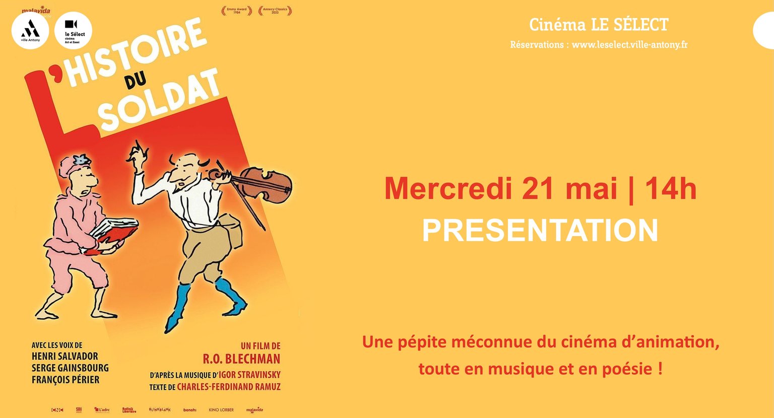 Présentation L'HISTOIRE DU SOLDAT