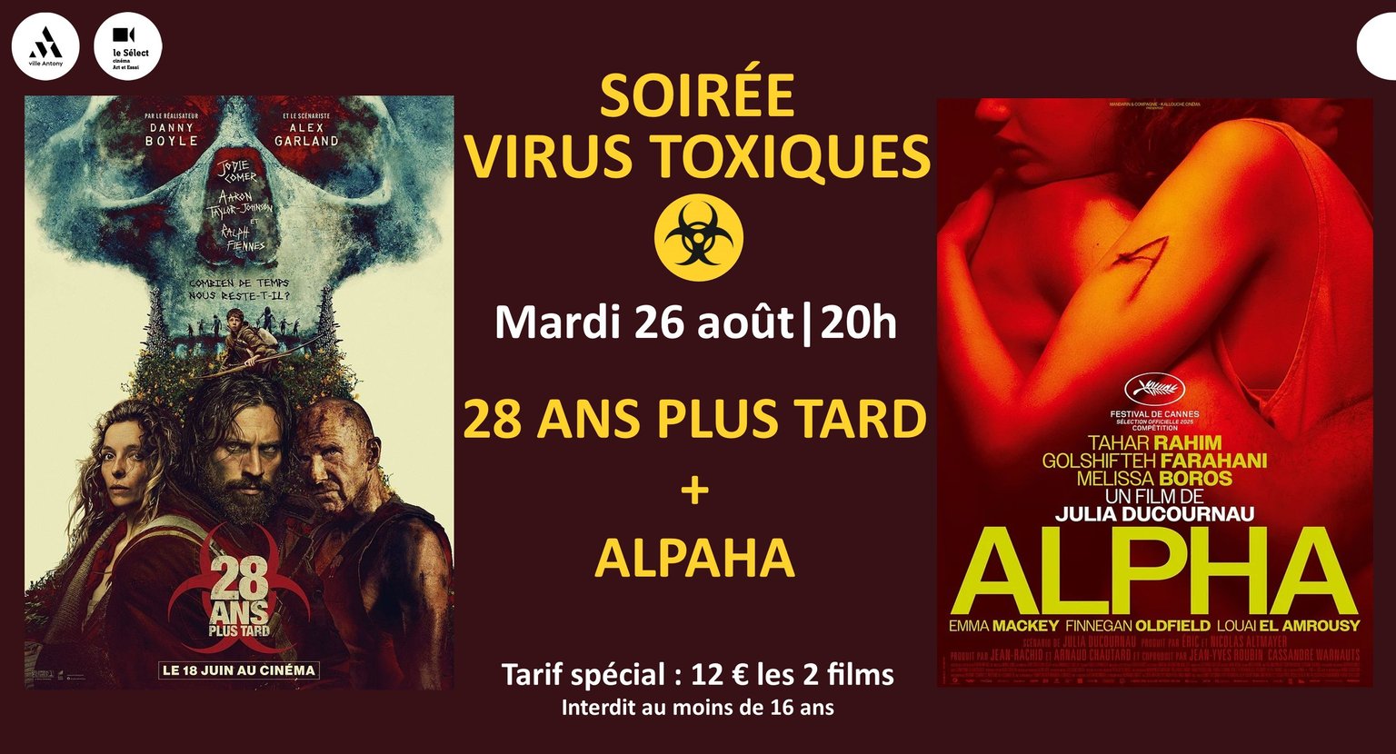Soirée VIRUS TOXIQUES