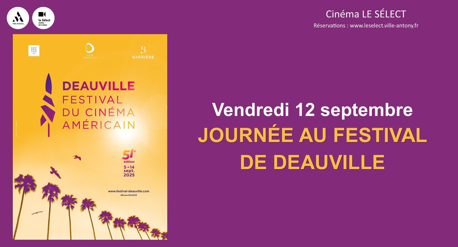 Journée Festival de Deauville