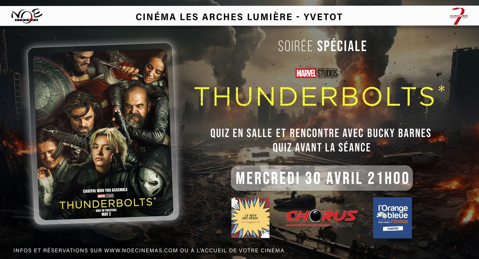 SOIREE SPECIALE THUNDERBOLTS*