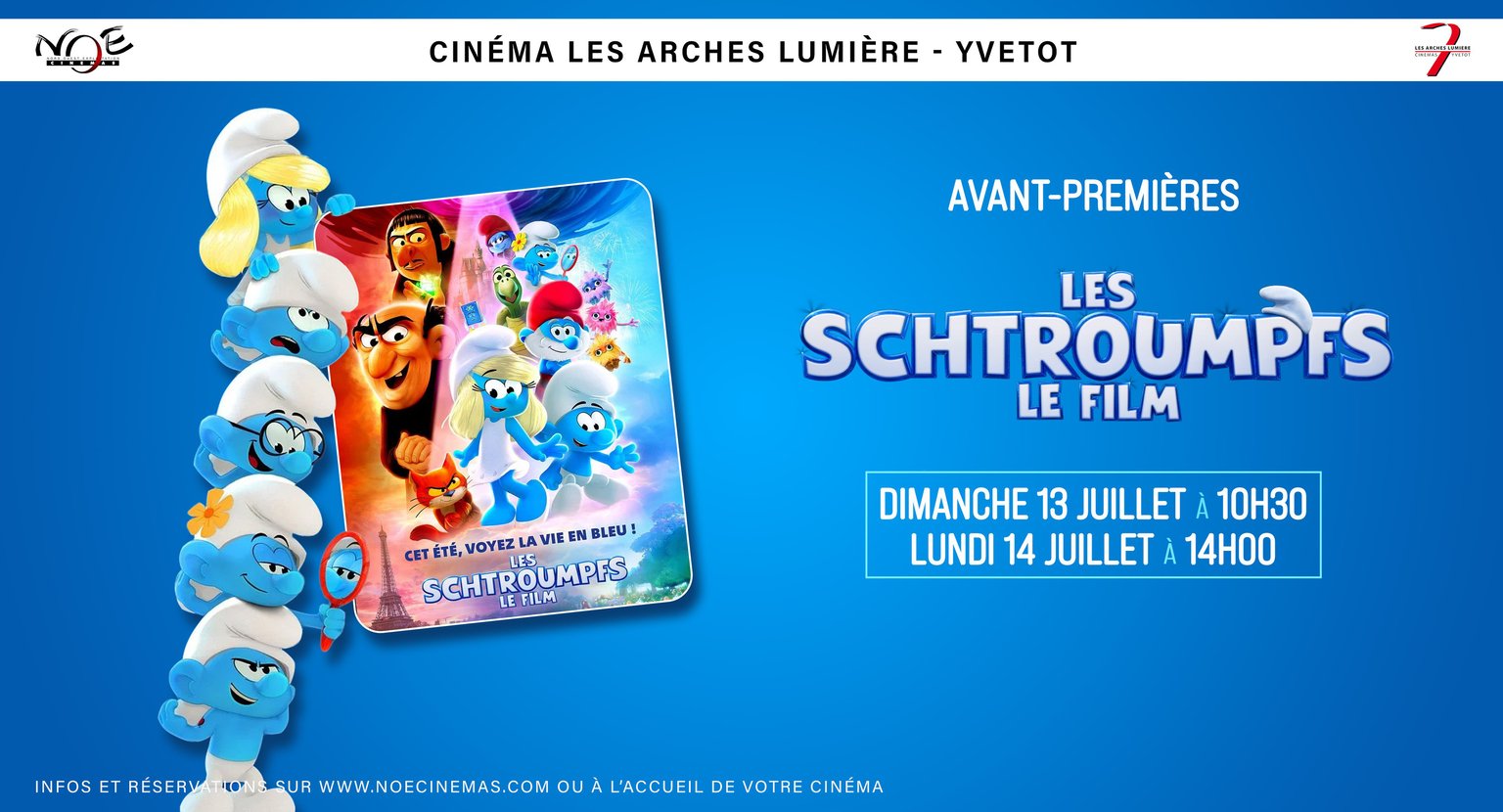 AVANT-PREMIERES - LES SCHTROUMPFS