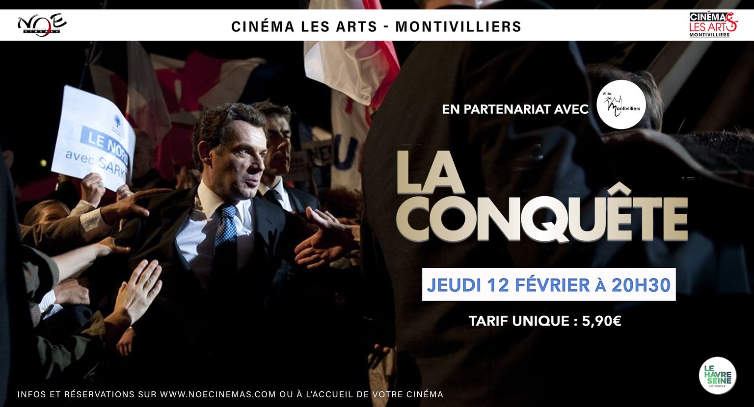 LA CONQUETE - EN PARTENARIAT AVEC LA VILLE DE MONTIVILLIERS