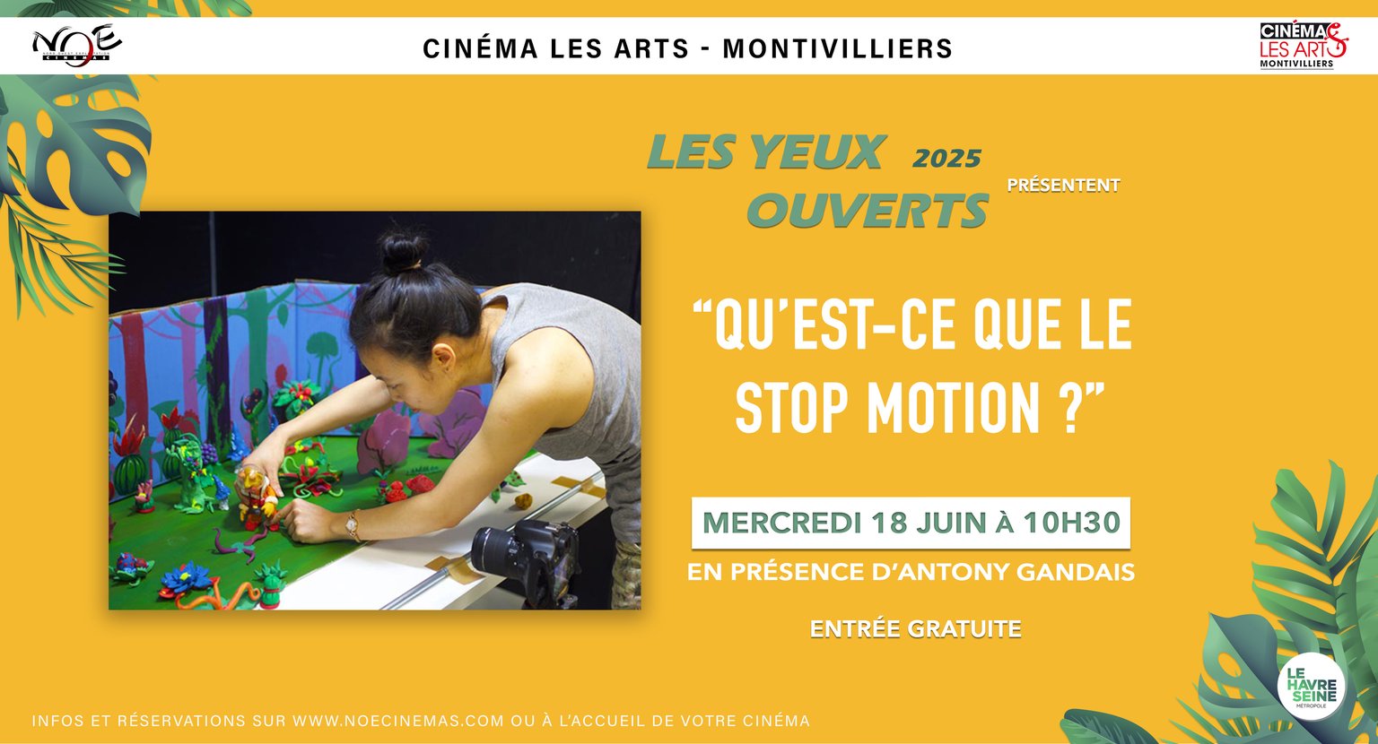 LES YEUX OUVERTS - QU'EST-CE QUE LE STOP MOTION ?