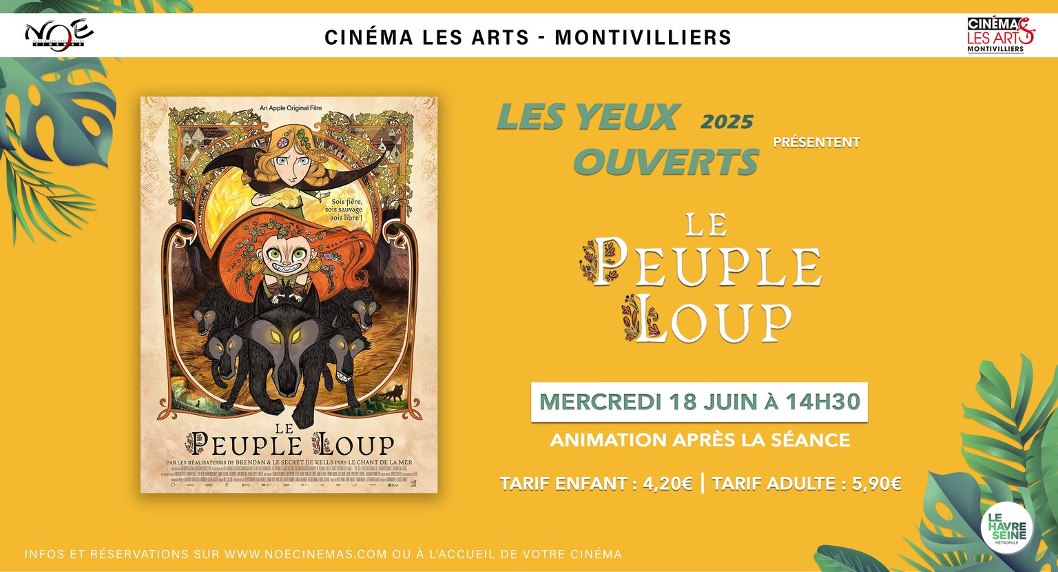 LES YEUX OUVERTS - LE PEUPLE LOUP