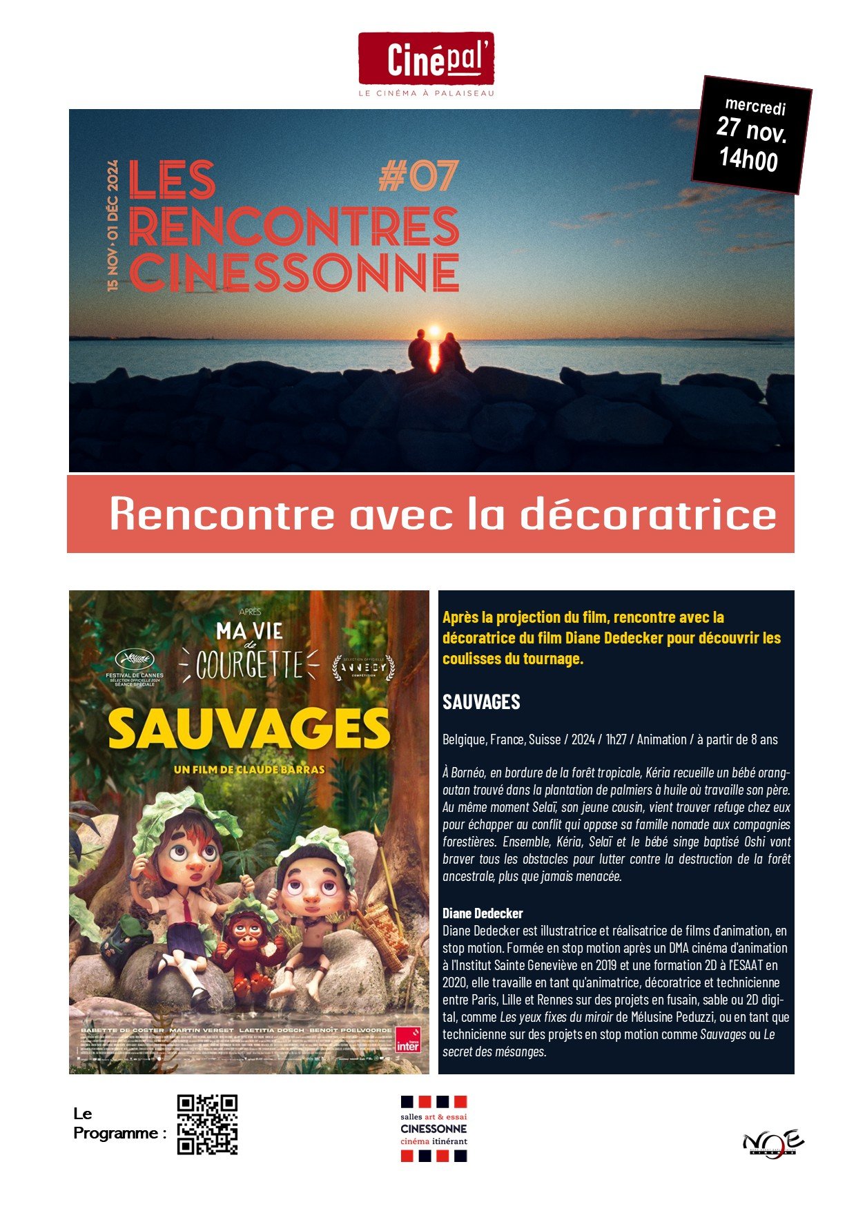 Séance rencontre : SAUVAGES