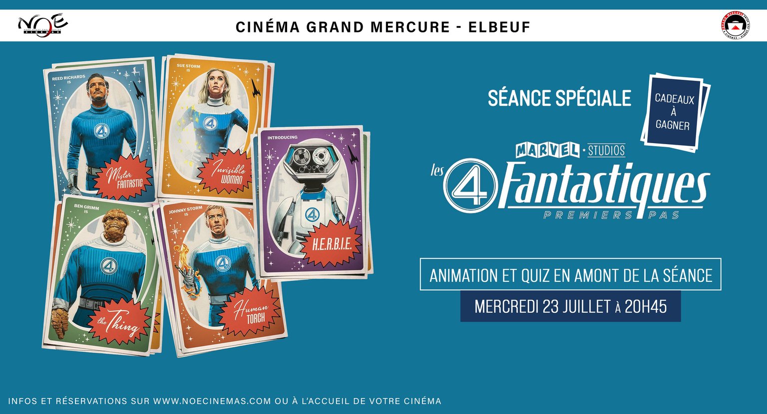 LES 4 FANTASTIQUES - SÉANCE SPÉCIALE
