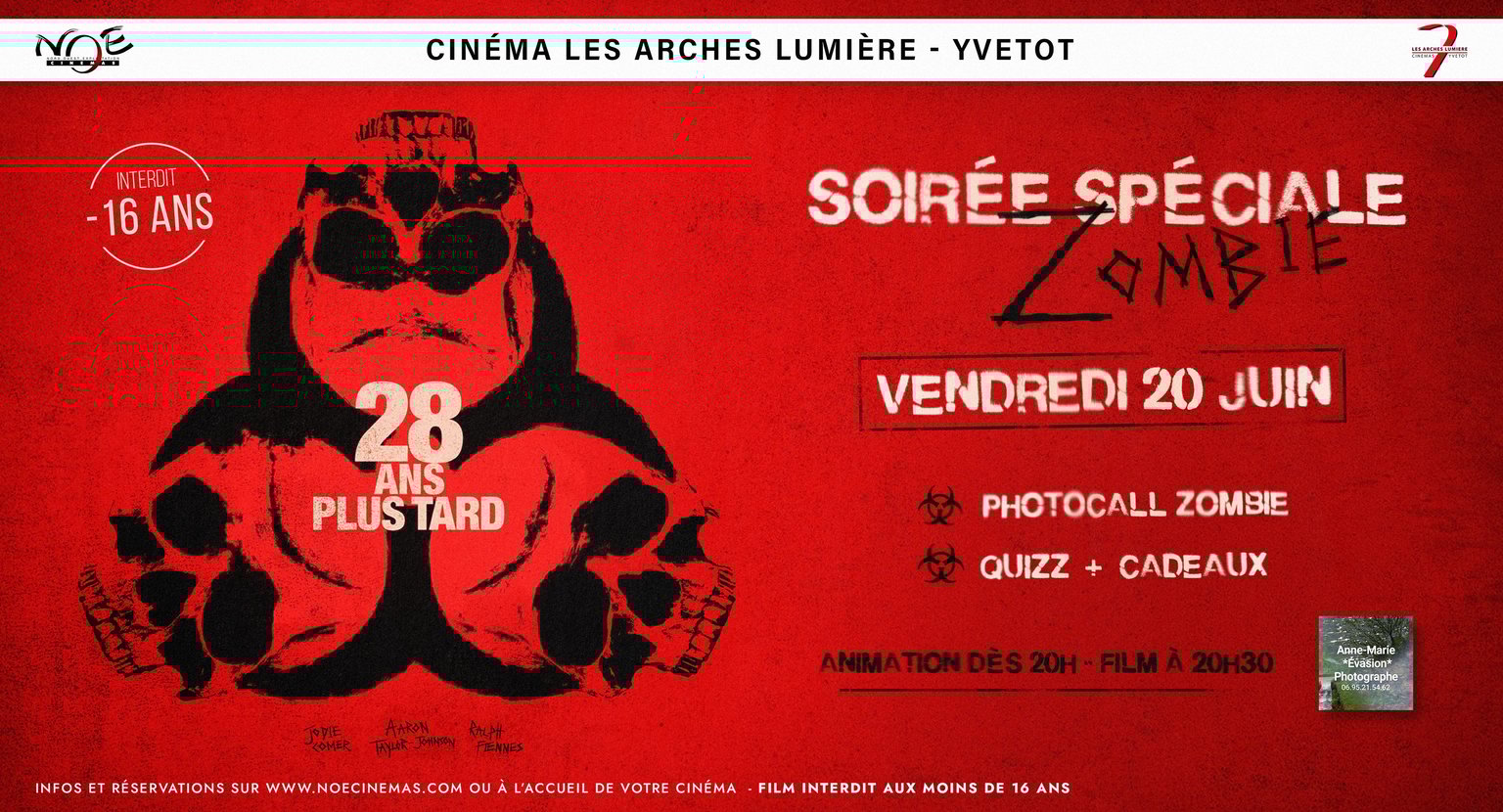 SOIRÉE SPÉCIALE ZOMBIE - 28 ans plus tard