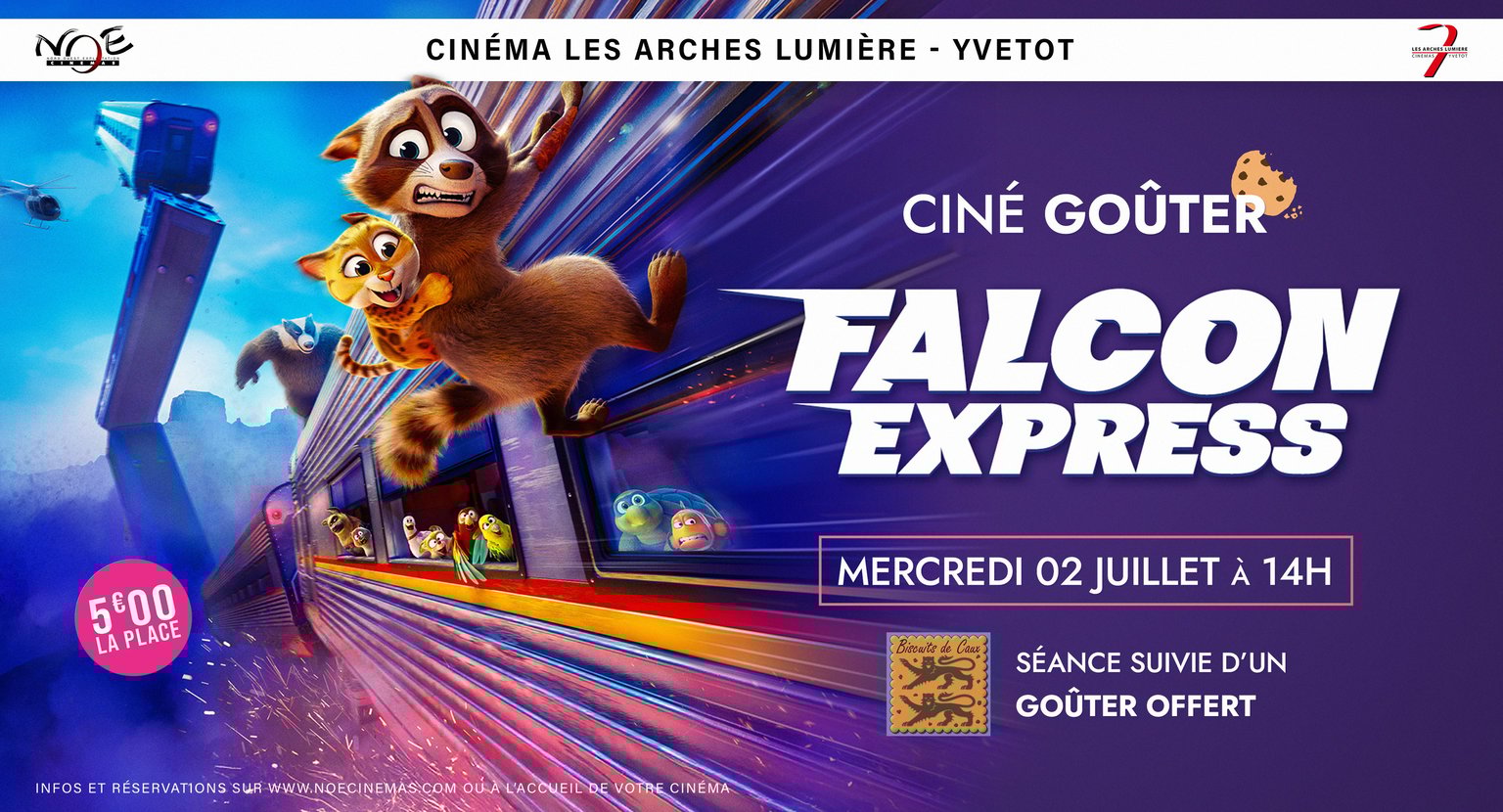 CINÉ GOÛTER - FALCON EXPRESS