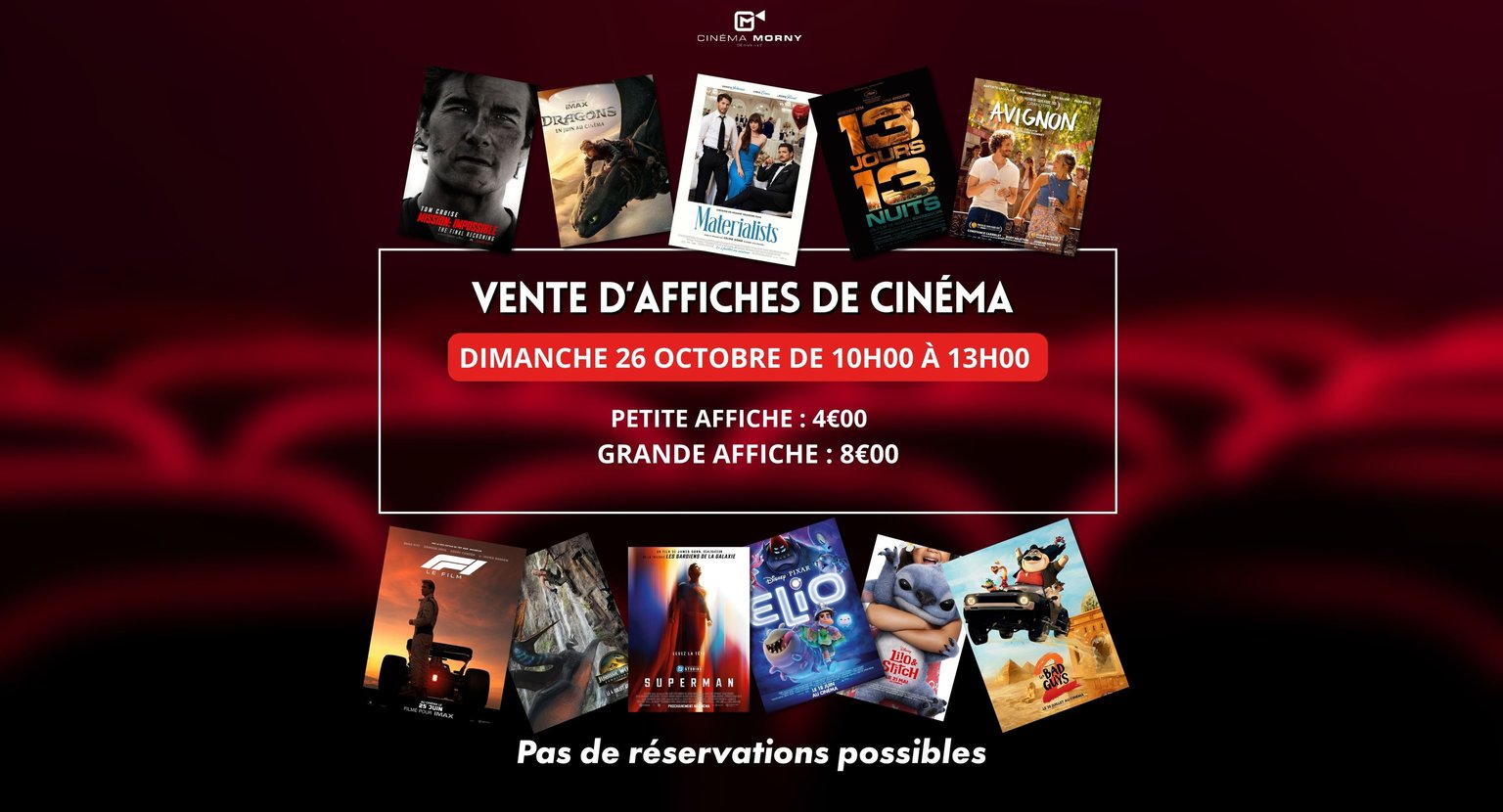 Vente d'affiches 