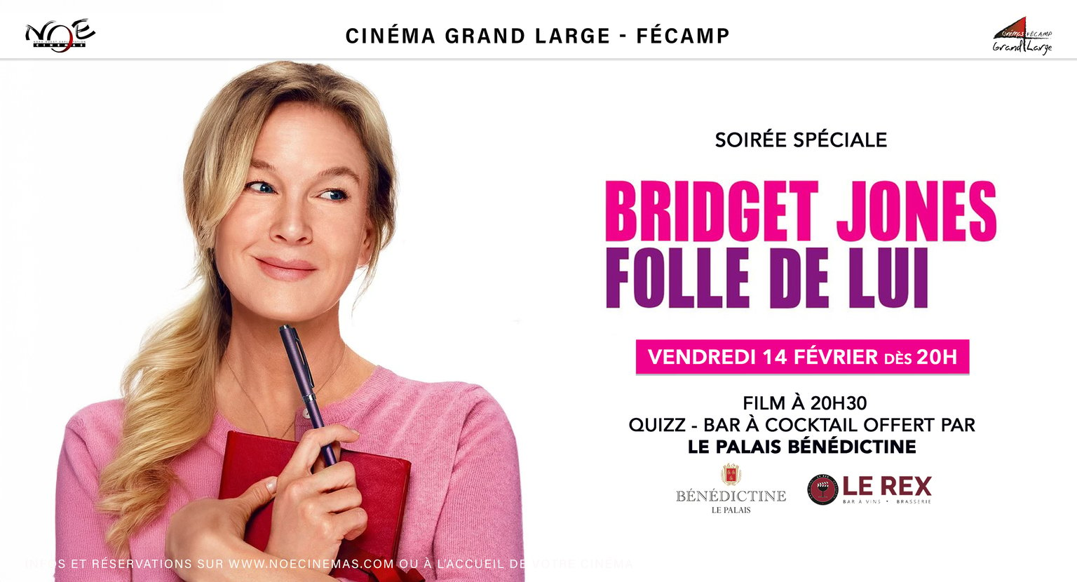 SOIREE SPECIALE : BRIDGET JONES : FOLLE DE LUI