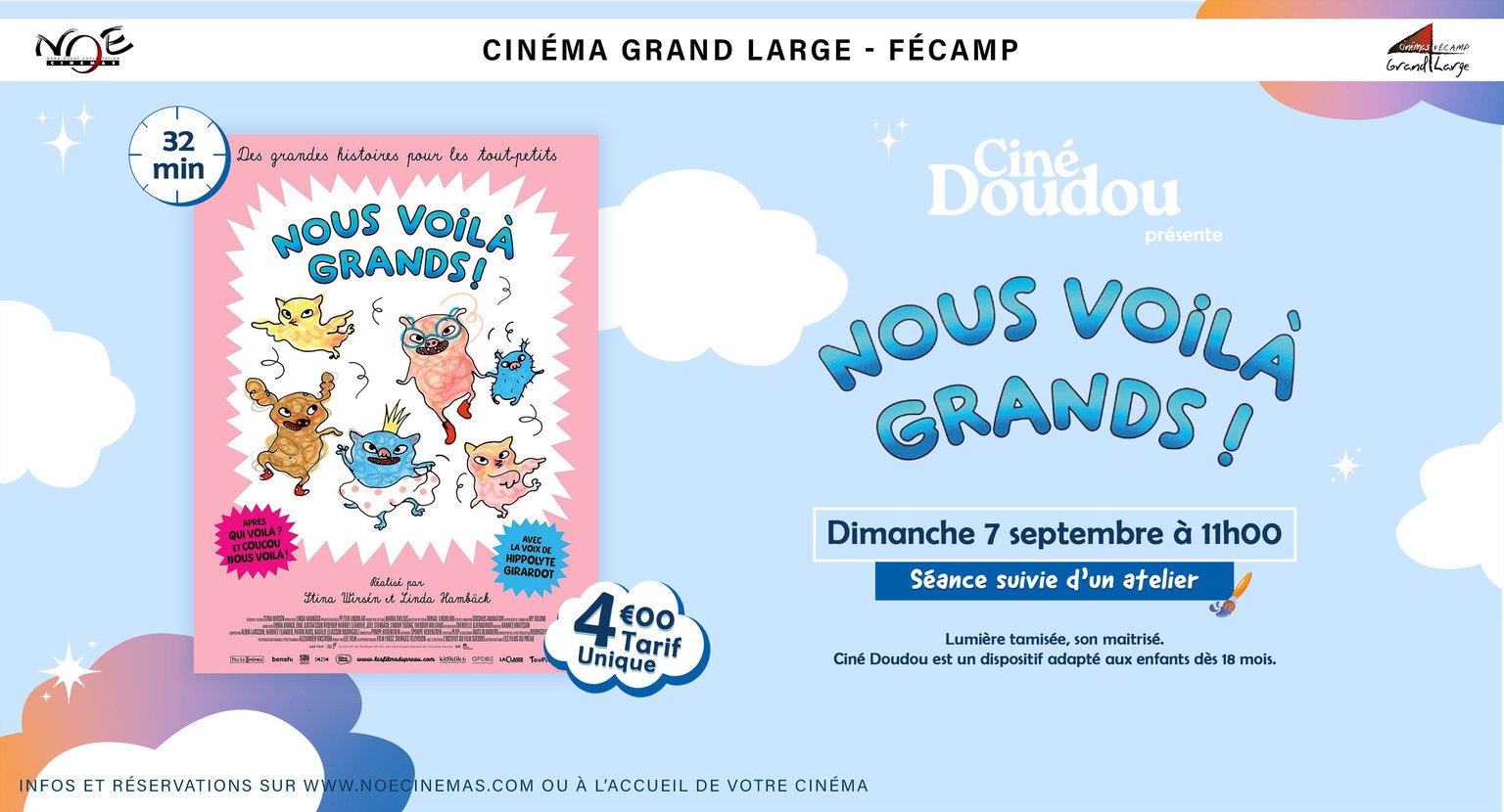 NOUS VOILÀ GRANDS !