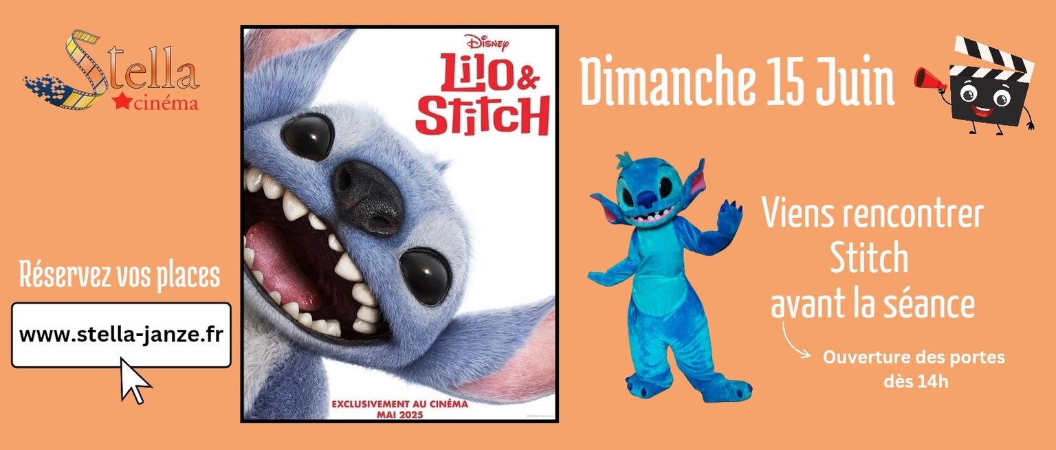 Stitch débarque au cinéma !