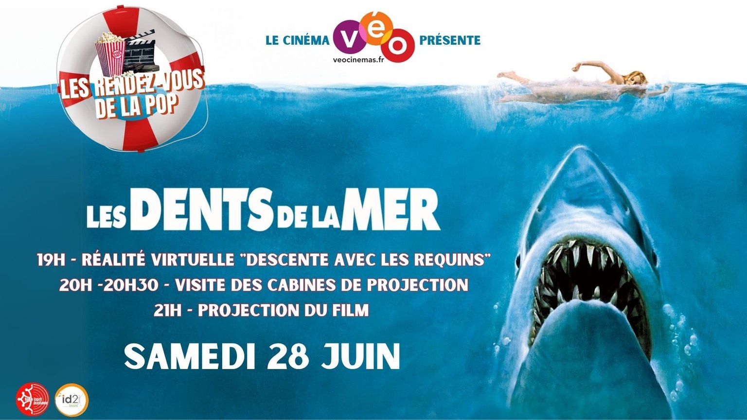 Les Rendez-Vous de la Pop - LES DENTS DE LA MER | Samedi 28 juin 