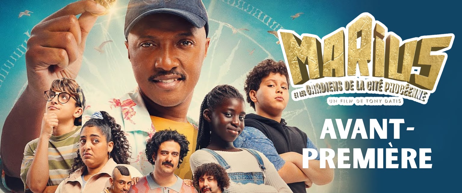 Visuel carroussel avant-première Marius et les gardiens de la cité phocéenne