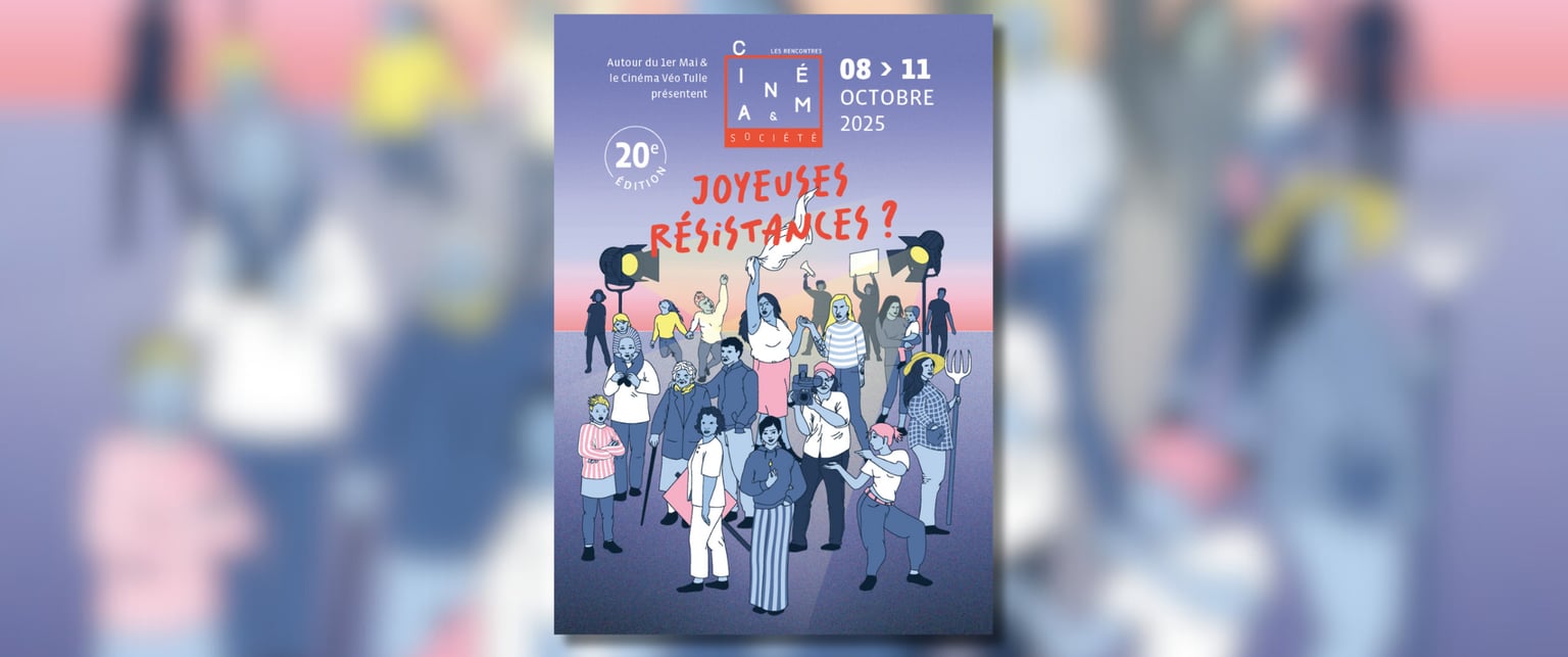 Visuel Rencontres Cinéma et Société édition 2025