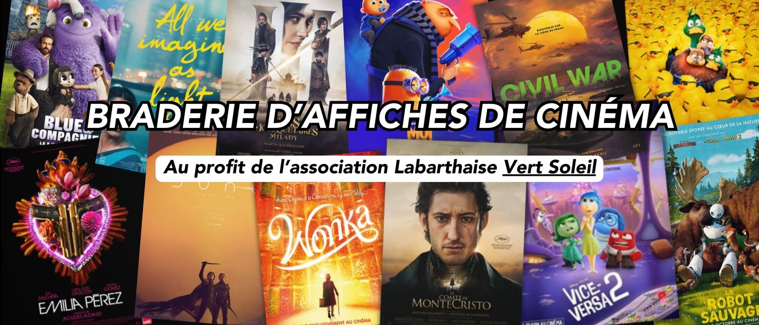 Grande braderie d'affiches