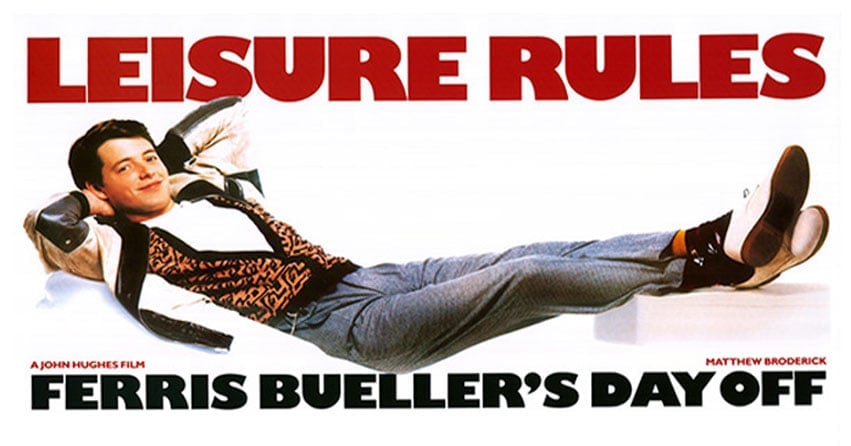 Ferris Bueller's Day Off - Classics Night, August 28th at 7pm