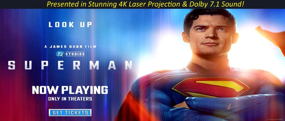 Superman - 4K Laser!