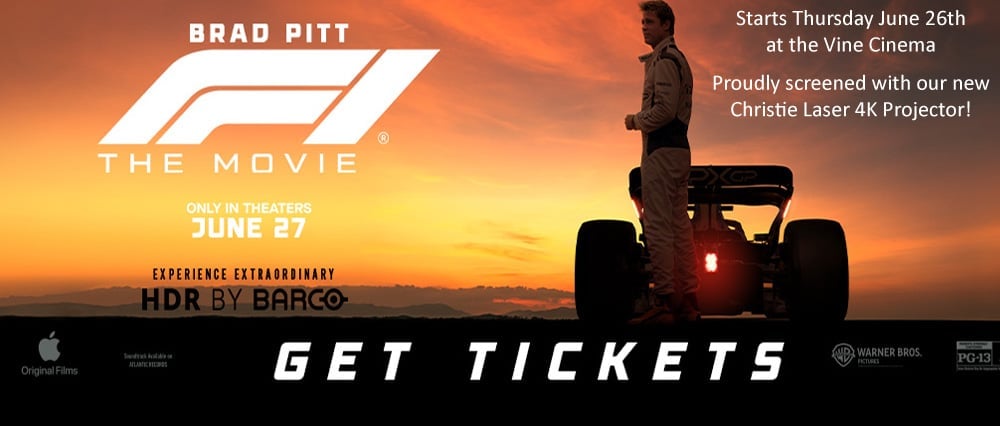 F1 The Movie - Starts June 27