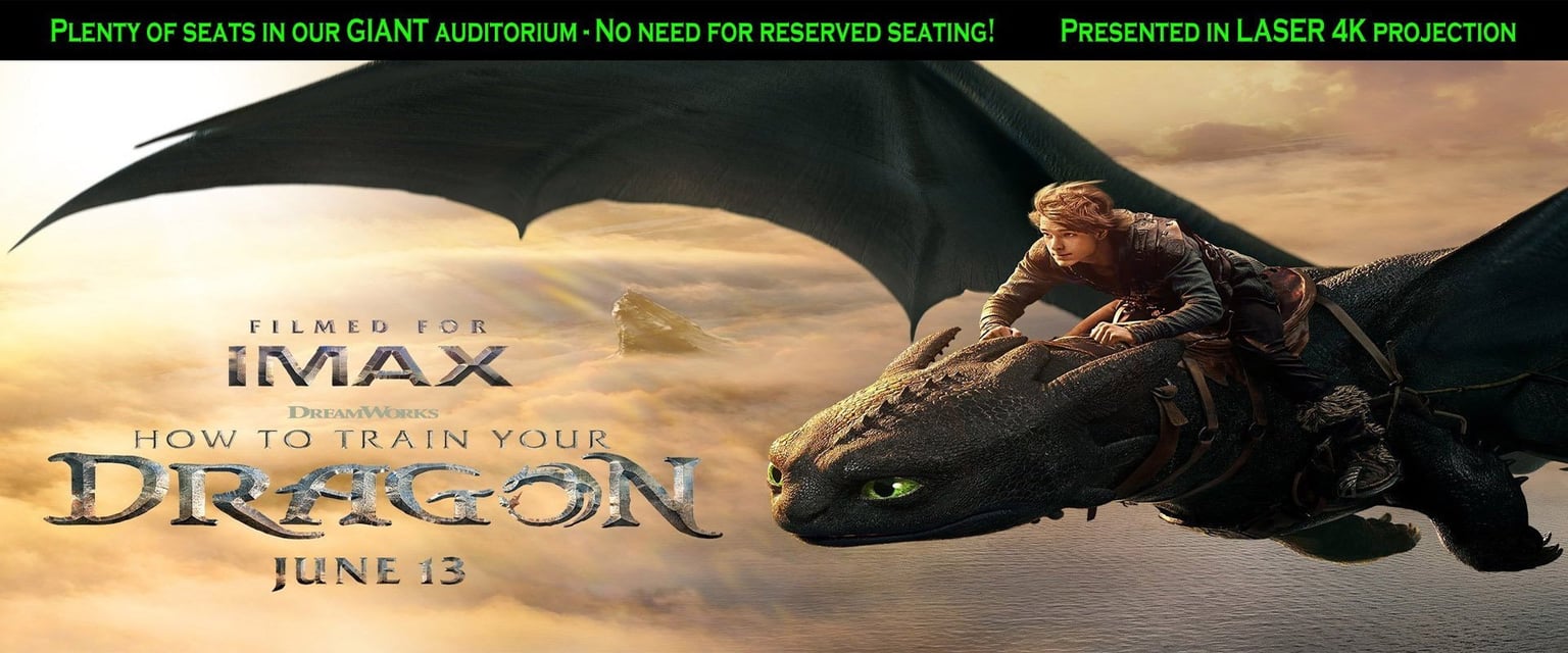 How to Train Your Dragon - 4K LASER