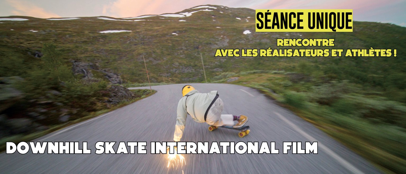 Downhill skate international film