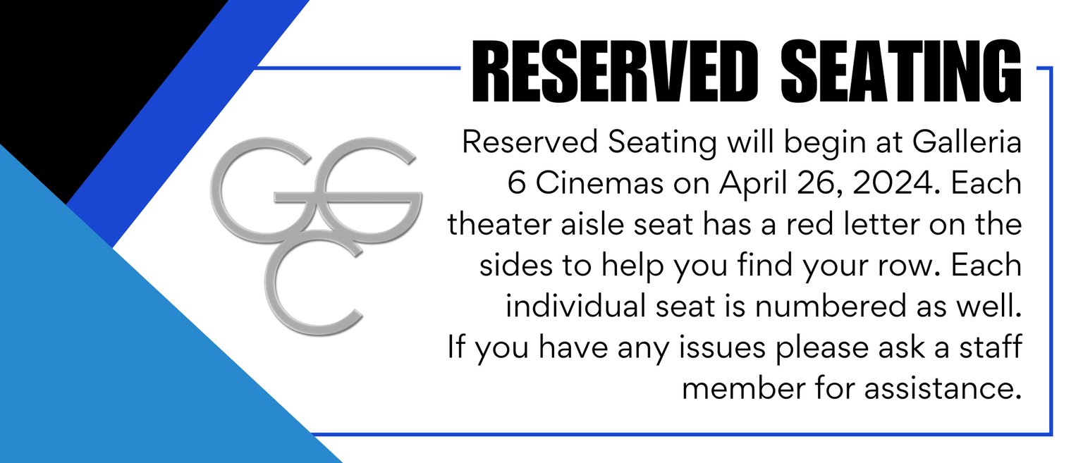 April 26 Reserved Seating Begins