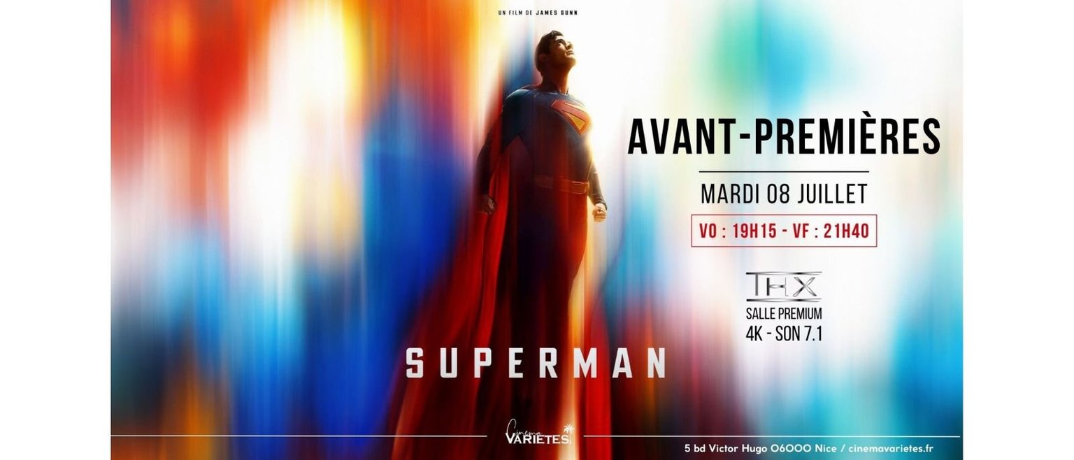 Avant-premières : Superman en VO et VF !