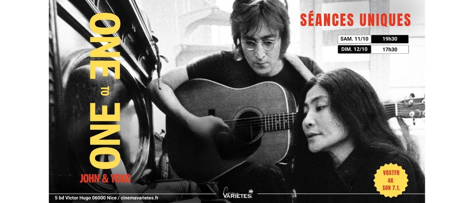 Séances uniques : ONE TO ONE : JOHN & YOKO 