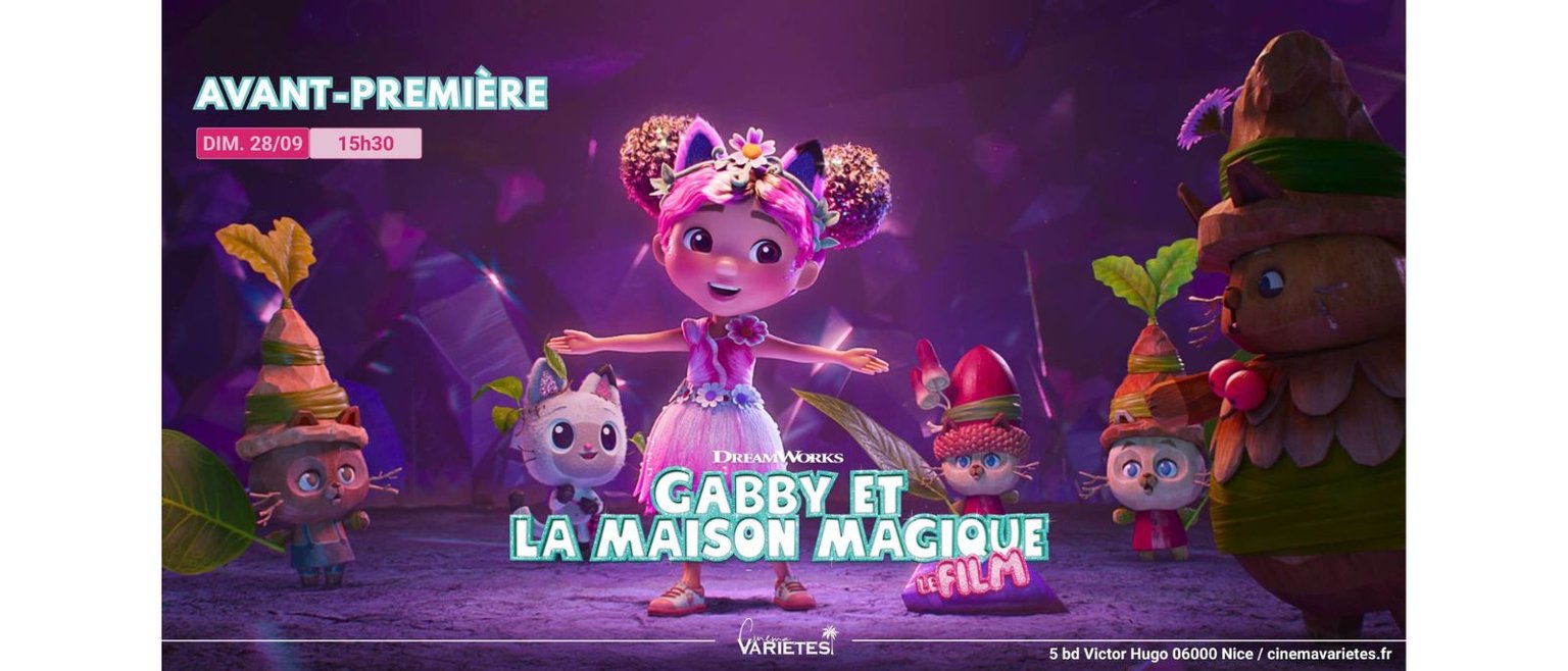 Avant-première : Gabby et la maison magique !