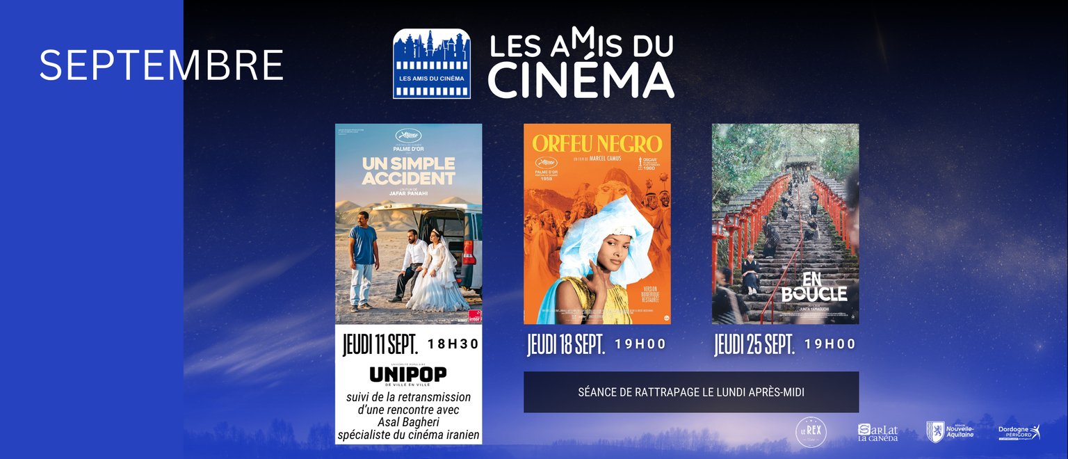 Les Amis du cinéma - Septembre