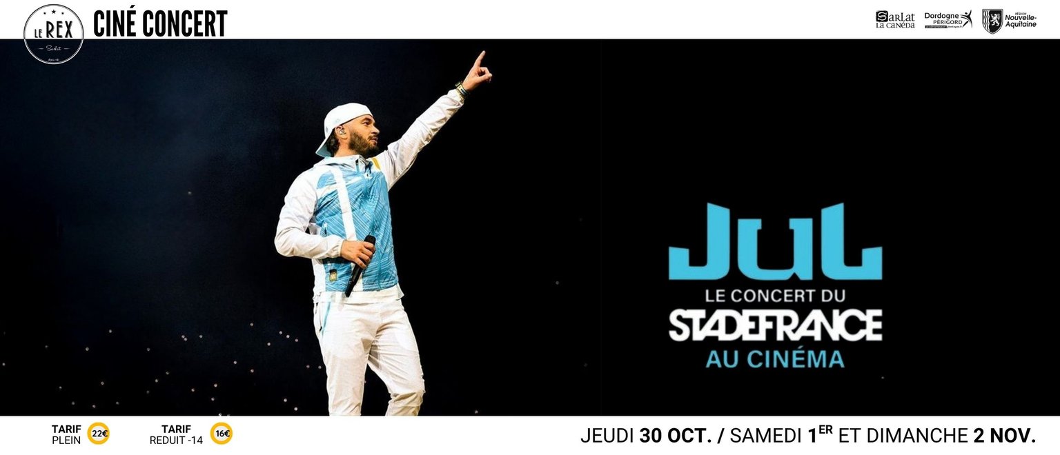 Jul, le concert du stade de France au cinéma