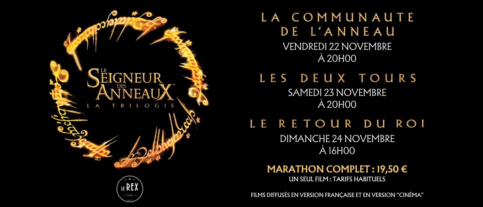 MARATHON Le Seigneur des Anneaux