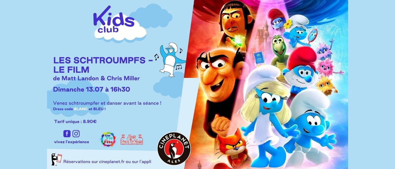 Kids club Les Schtroumpfs - le film