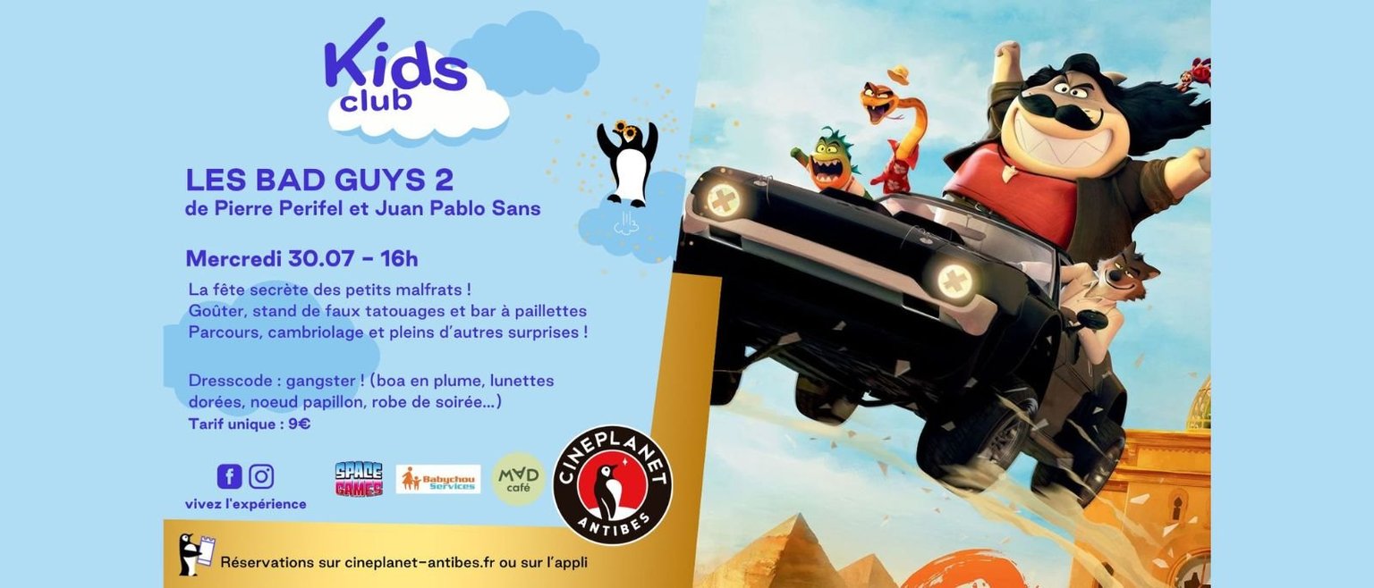 Kids club Les Bad Guys 2