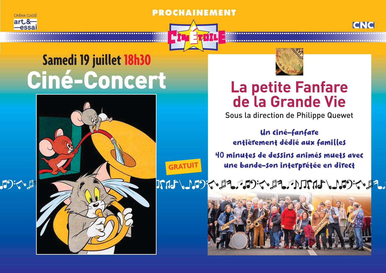 Ciné Concert Tom et  Jerry