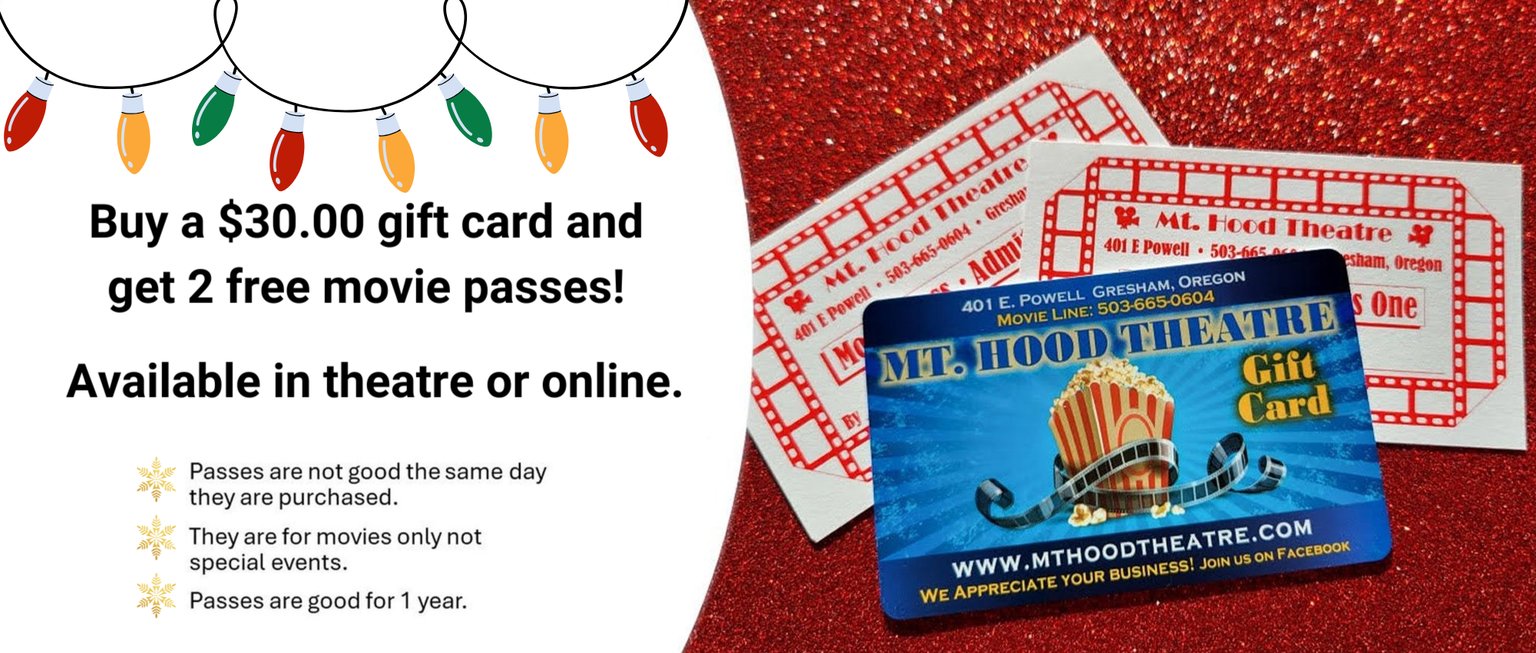 buy gift card get 2 movie passes