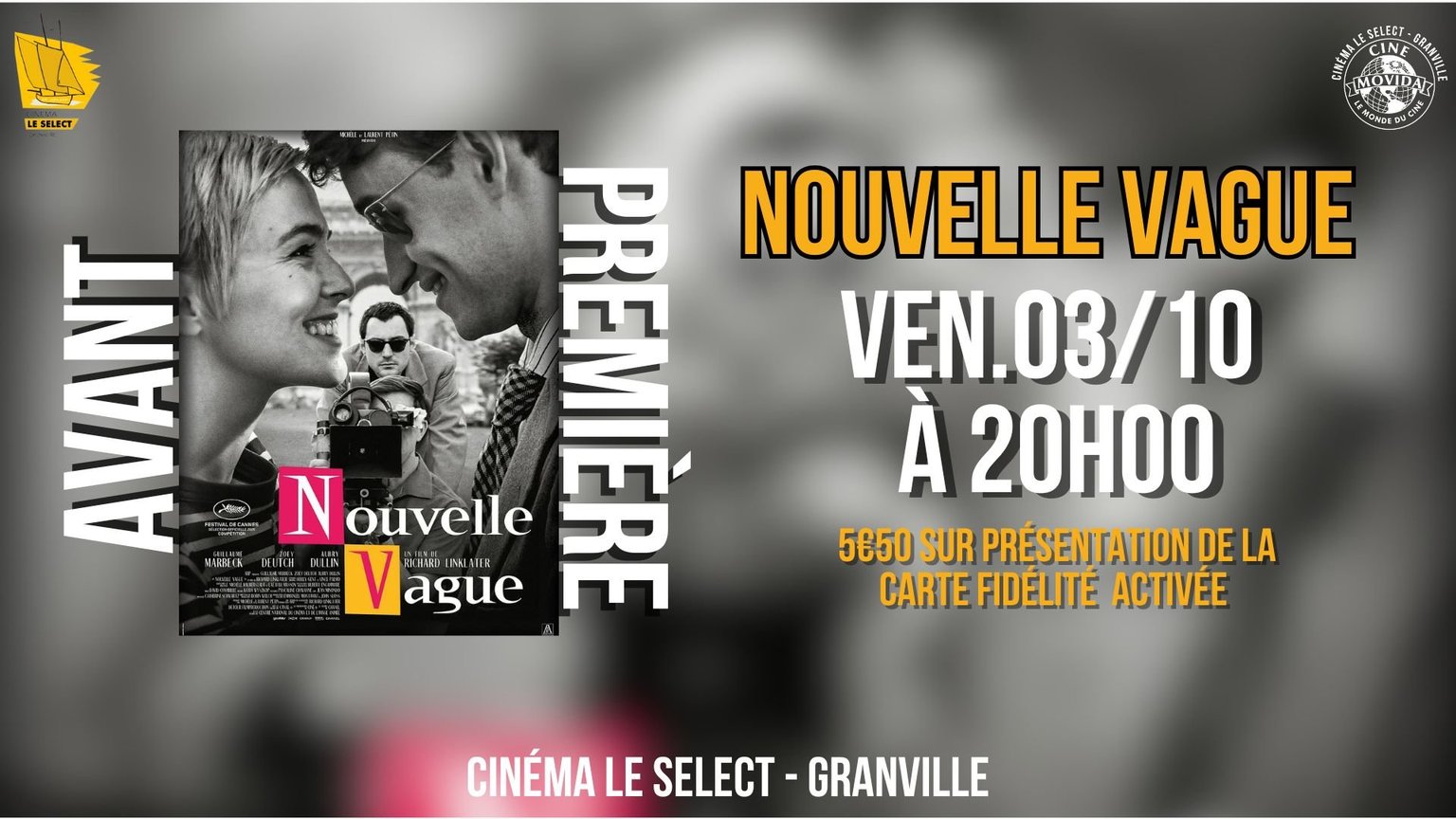 AVANT-PREMIÈRE : NOUVELLE VAGUE