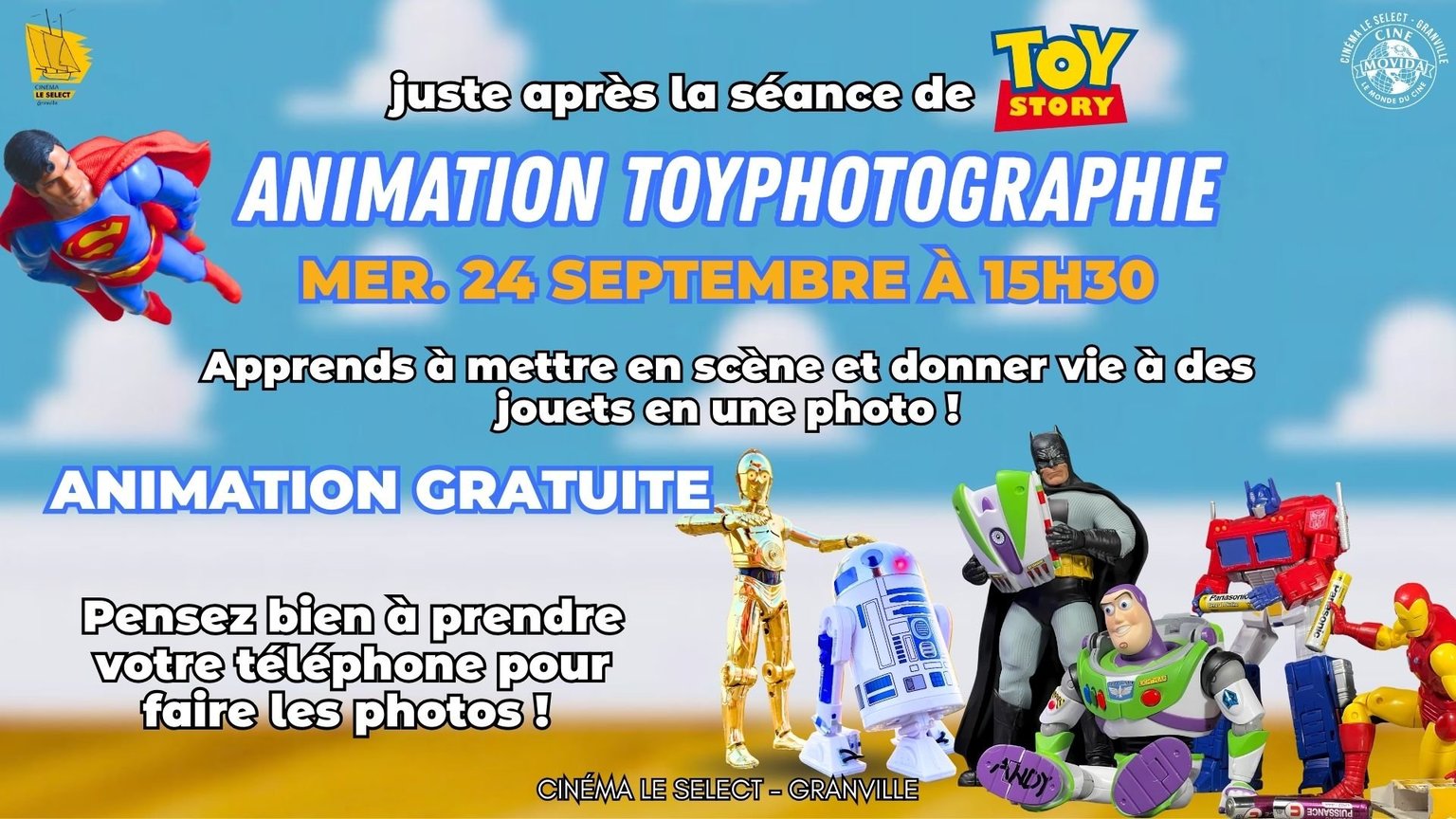 TOY STORY - SUIVI D'UNE ANIMATION TOY PHOTOGAPHIE