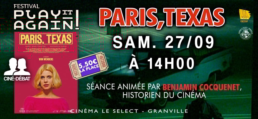 CINÉ-DÉBAT: PARIS TEXAS