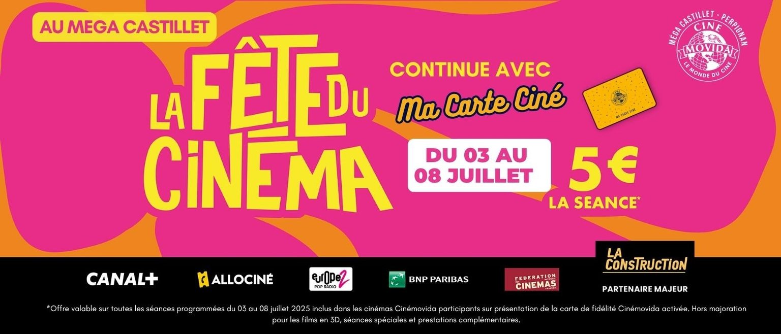 Fête du Cinéma Ma Carte Ciné