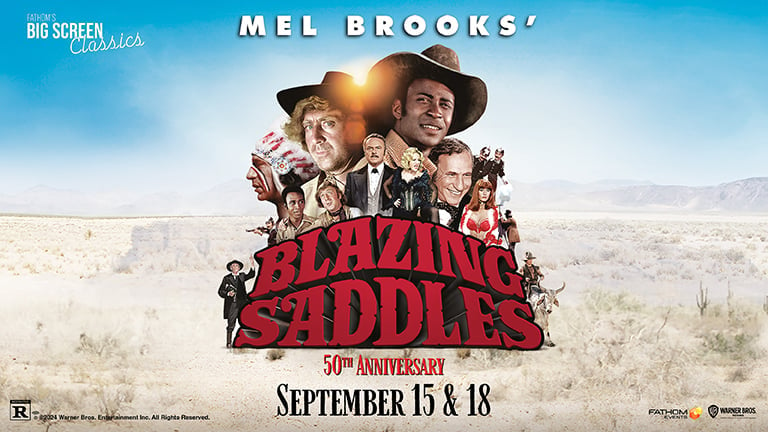 Join us for the 50th Anniversary of Blazing Saddles