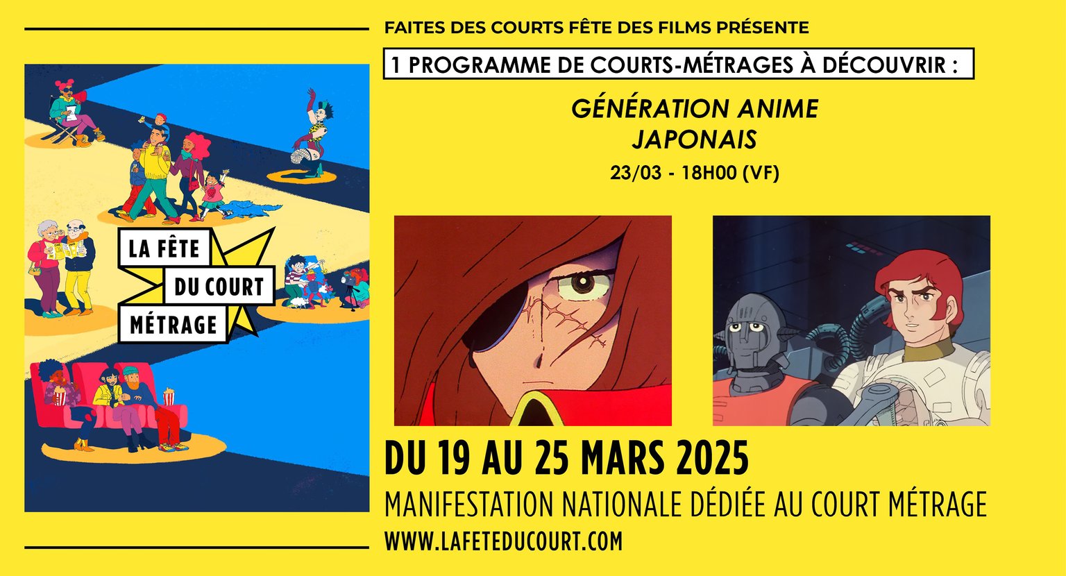 Génération Anime Japonais / Fête du court métrage 2025