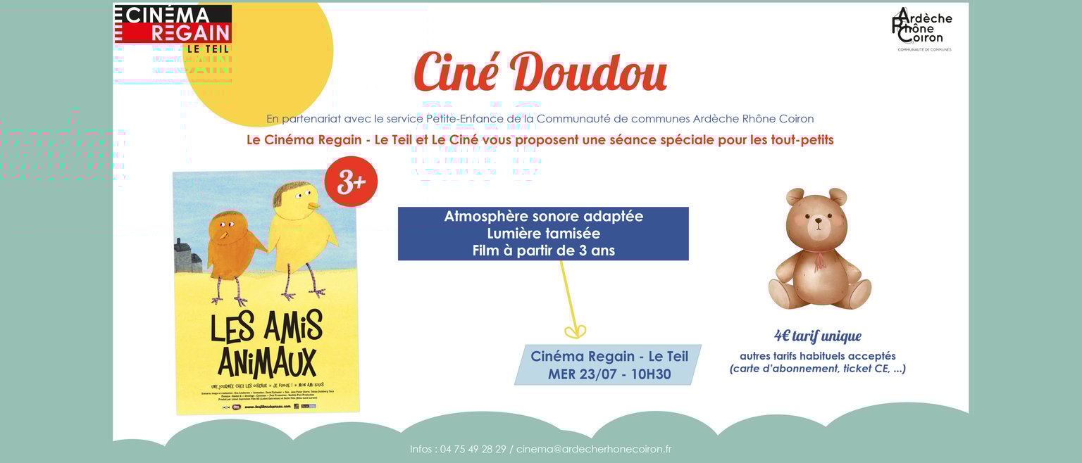 Ciné-doudou - Les Amis Animaux