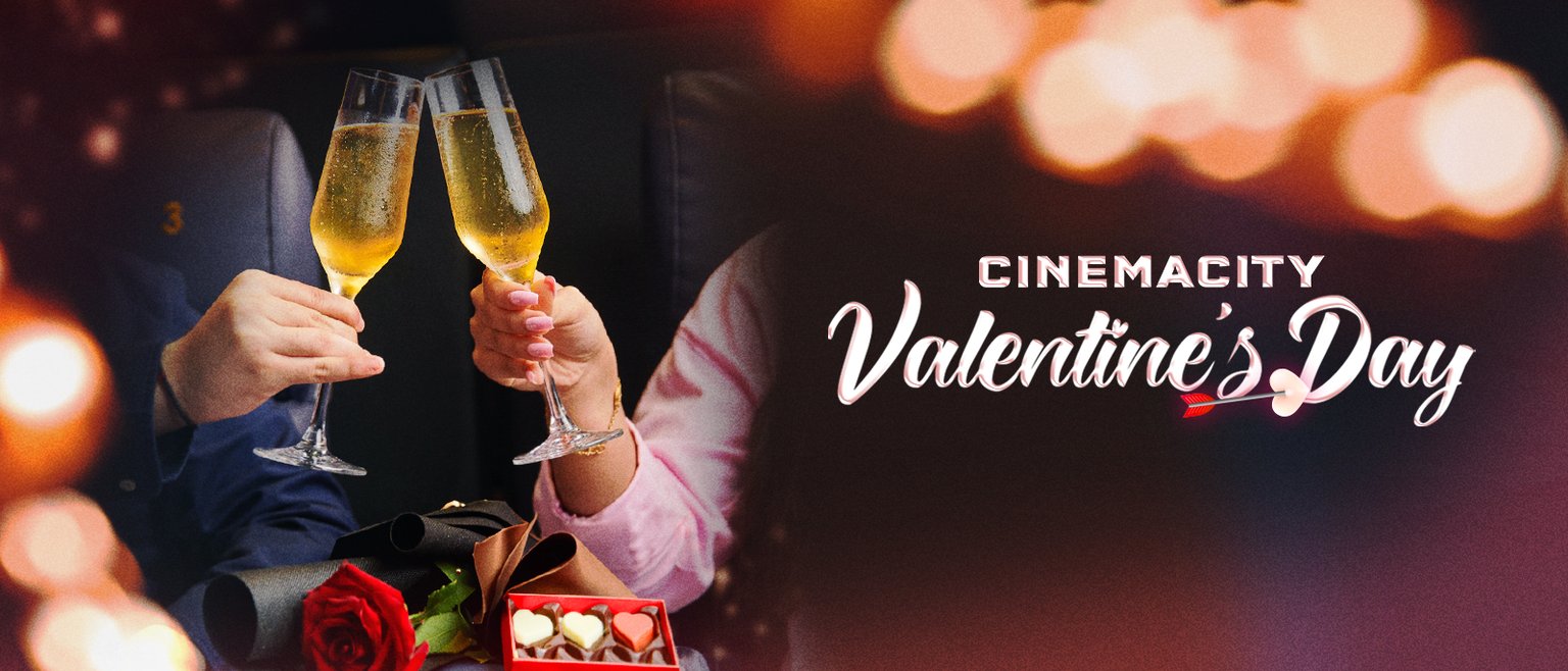 Valentine's at Cinemacity poster