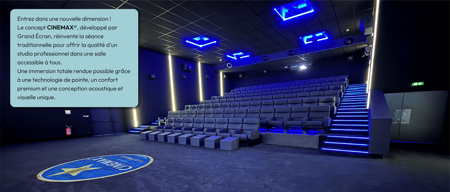 Salle Premium Cinémax
