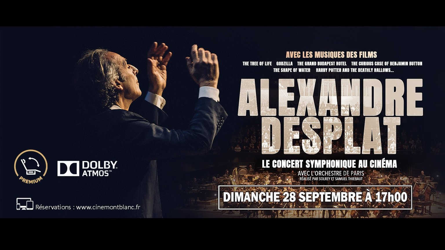 Alexandre Desplat – Le Concert symphonique au cinéma 🎶 